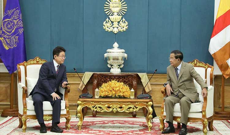 Hun Sen seeks South Korea’s help to boost industrial cooperation